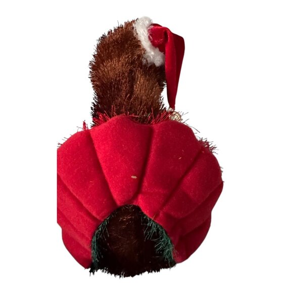 Turkey Christmas Ornament With Guitar & Santa Hat VIDEO - Picture 3 of 4